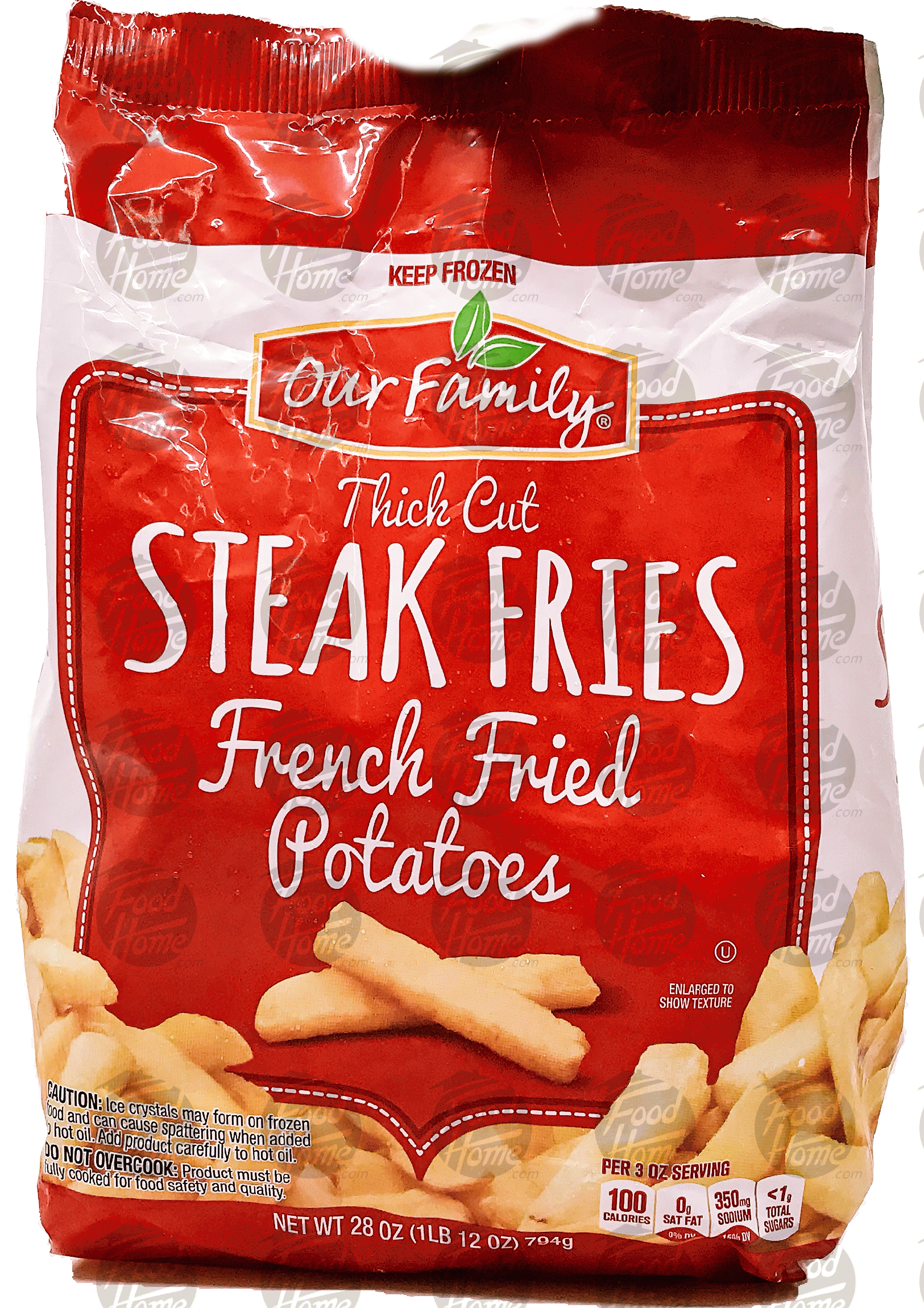 Our Family  steak fries french fried potatoes, thick cut Full-Size Picture